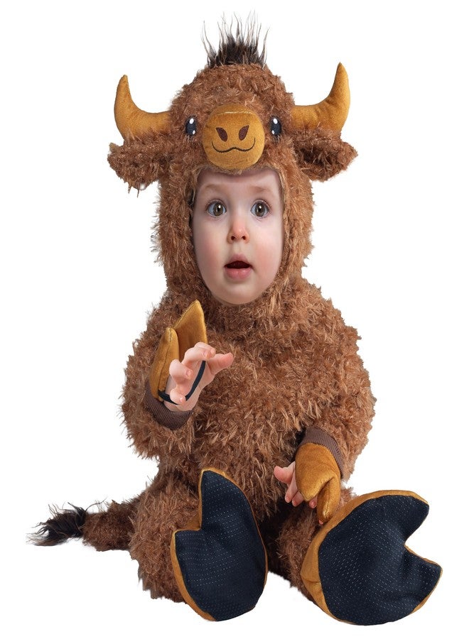 Rubies Highland Cow Costume for Toddlers, Unisex 2T - Image 1